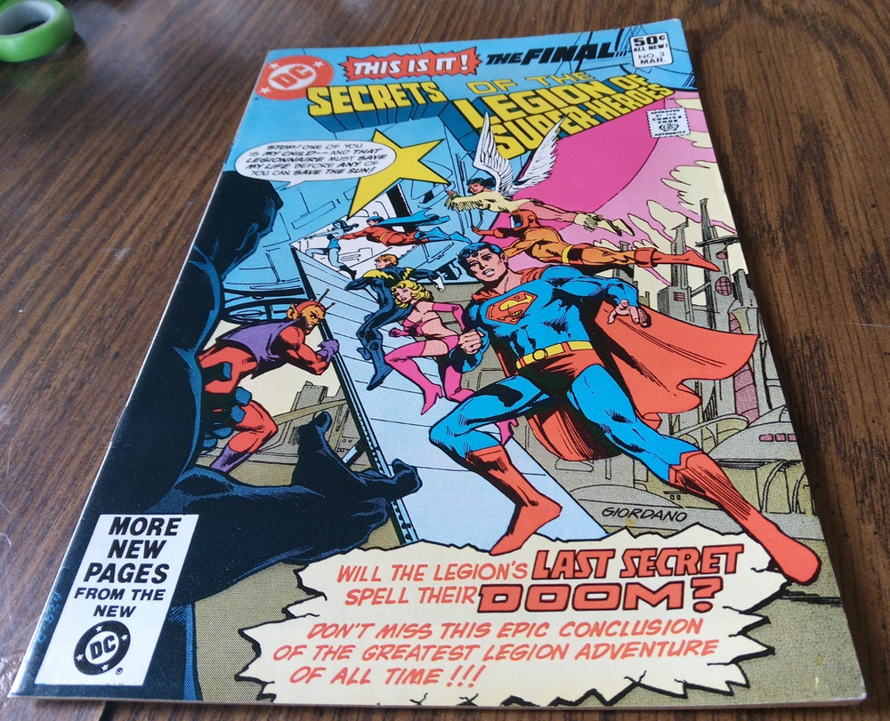 Secrets Of The Legion Of Super-Heroes #3 March 1981 DC Comics
